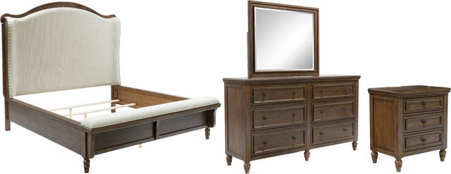 Sturlayne Panel Bed - Brown