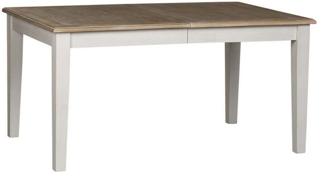 Liberty Furniture Summerville 5-Piece Soft White Wash/Wirebrushed Gray Dining Set-1