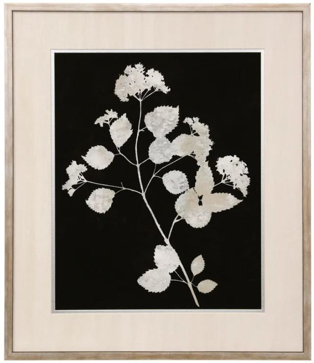 StyleCraft Nature White on Black IV Wall Art-0