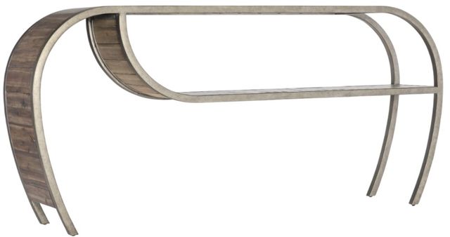 Hooker® Furniture Commerce and Market Natural Medium Open Ended Console Table-3