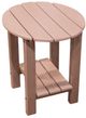 Signature Design by Ashley® Cliffs Beach Driftwood Plastic Outdoor End Table-0