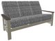 Telescope Casual Leeward Agra Classic/Storm Fabric/Polymer Outdoor MGP Cushion Supreme Three-Seat Sofa with Boardwalk Rustic Polymer Arms-0