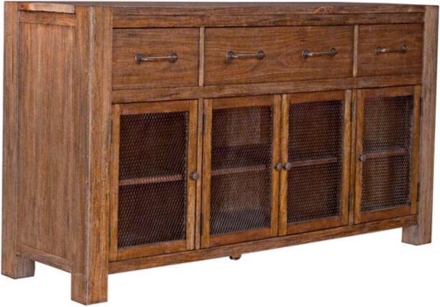 A-America® Anacortes Salvage Mahogany Server-0