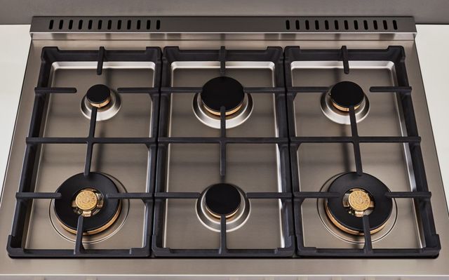 Bertazzoni Professional Series 36" Rosso Pro Style Gas Range-2