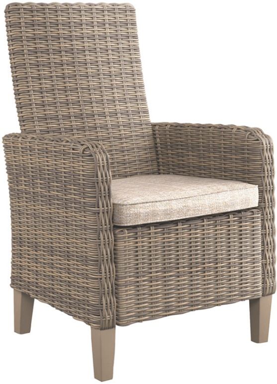 Signature Design by Ashley® Beachcroft 7 Piece Beige Outdoor Dining Set-2
