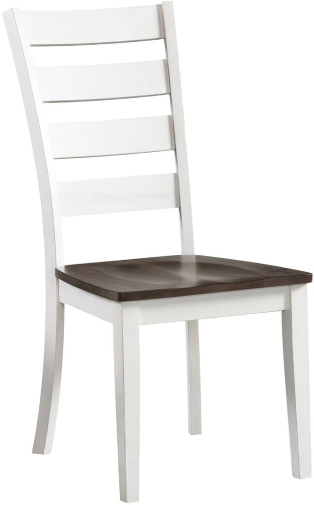 Intercon Kona Gray/White Dining Side Chair-0