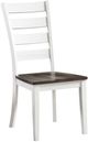 Intercon Kona Gray/White Dining Side Chair-0