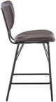 Jofran Inc. Owen Dark Brown Upholstered Counter Stool-3