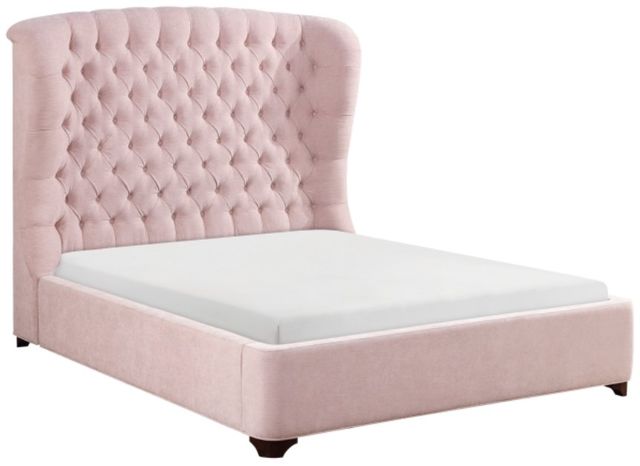 Homelegance® Cameo Pink Full Panel Bed-0