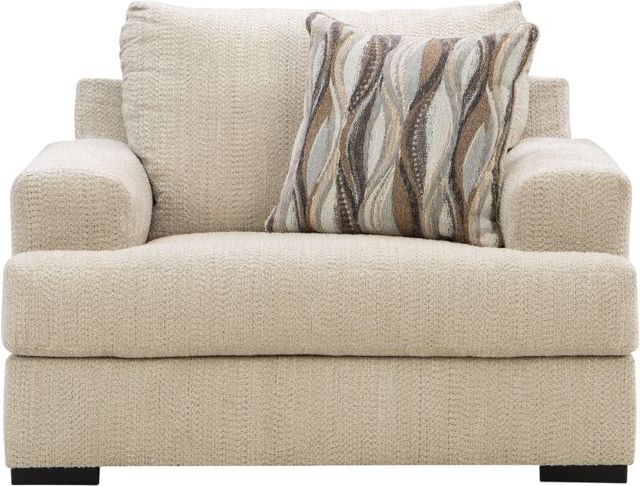 Signature Design by Ashley® Crespino Oatmeal Chair and a Half-2
