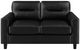 Coaster® Scotland Black Upholstered Loveseat-1