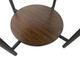 Riverside Furniture Felix Black End Table with Brown Base-3
