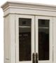 Million Dollar Rustic Frosted White Accent Cabinet-1
