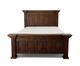 Vintage Furniture Chalet Walnut King Panel Bed-1