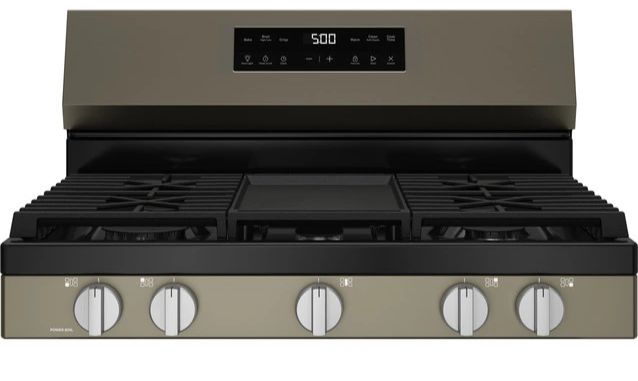 GE® 500 Series 30" Slate Freestanding Gas Range-4