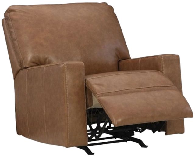 Signature Design by Ashley® Bolsena Caramel Manual Rocker Recliner-1