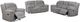 Coaster® Gilson 3-Piece Gray Upholstered Seating Set-0
