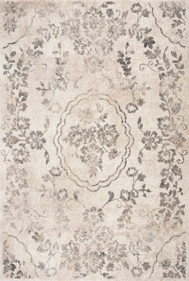 KAS Rugs Hue Grey Timeless 5'x8' Rug-0