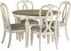 Signature Design by Ashley® Realyn Chipped White Upholstered Dining Side Chair-3