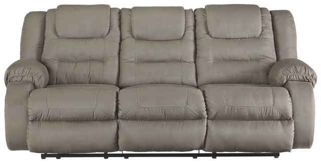 Signature Design by Ashley® McCade Cobblestone Reclining Sofa-1