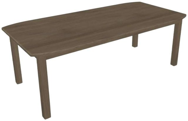 Mavin Customizable 42" x 84" Boat Dining Table-0