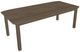 Mavin Customizable 42" x 84" Boat Dining Table-0