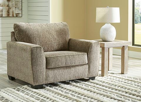 Benchcraft® Olin Chocolate Oversized Chair-4
