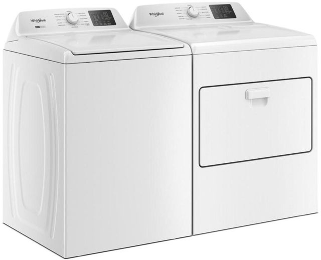 Whirlpool® White Top Load Washer & Gas Dryer Laundry Pair-1