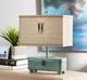 Crestview Collection Tackle Box Green Table Lamp-1