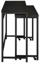 Coaster® Hawes 4-Piece Dark Charcoal Multipurpose Counter Height Dining Set-3