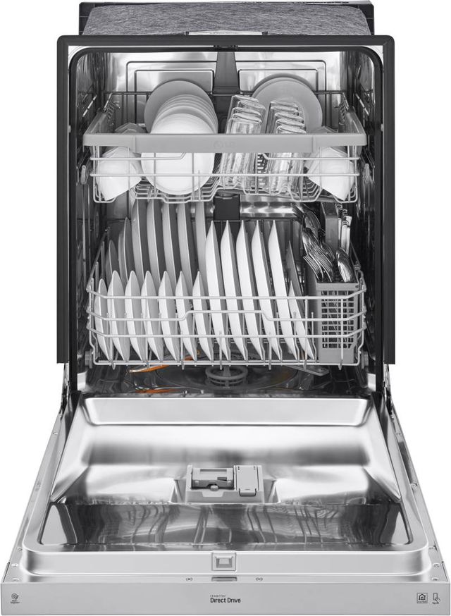 LG 24" PrintProof™ Stainless Steel Built In Dishwasher-2