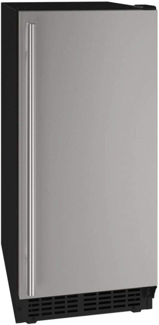 U-Line®  ADA Series 15" 25 lb. Stainless Solid Ice Maker-0