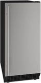 U-Line®  ADA Series 15" 25 lb. Stainless Solid Ice Maker-0