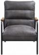 ACME Furniture Nignu Gray/Matt Iron Accent Chair-3
