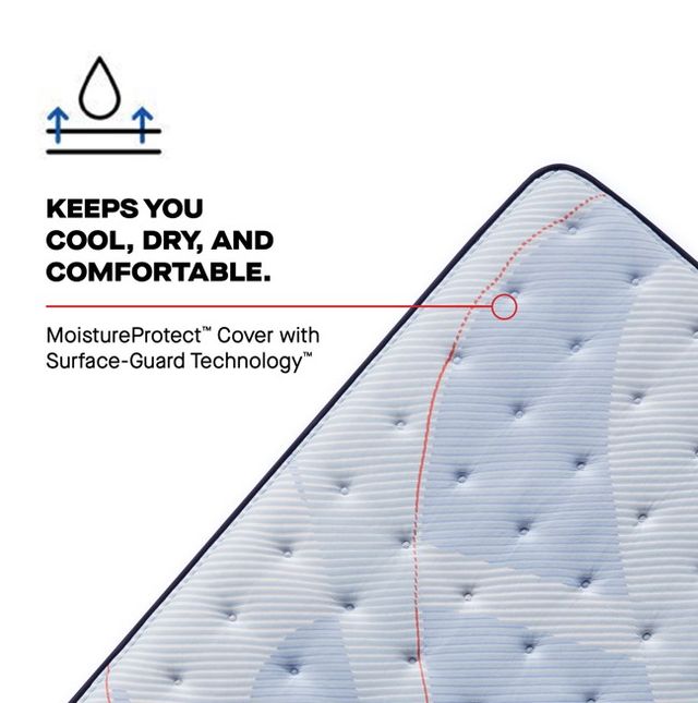Sealy® Posturepedic® Plus Hagerstown 13" Wrapped Coil Ultra Firm Tight Top California King Mattress-4