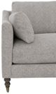 Fairfield® Customizable Dolce 90" Sofa with Casters on Front Legs-5