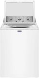 Maytag® 4.7 Cu. Ft. White Agitator Top Load Washer with Extra Power Cycle-1
