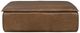 Flexsteel® Crawford Medium Brown Storage Ottoman-1