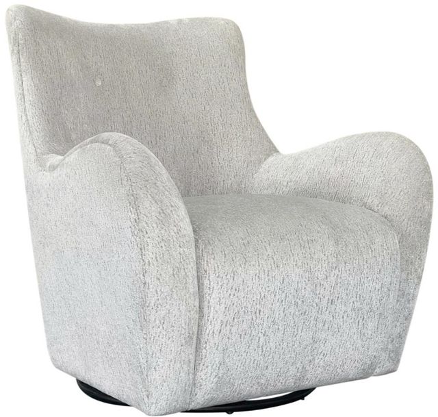 Bernards Trilogy Zinc Swivel Accent Chair-0