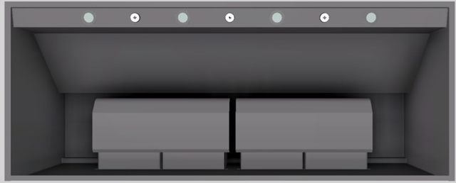 Vent-A-Hood® 60" Gunsmoke Wall Mounted Range Hood-1