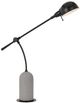 Cal® Lighting & Accessories Johnstone Black/Gray Desk Lamp-0