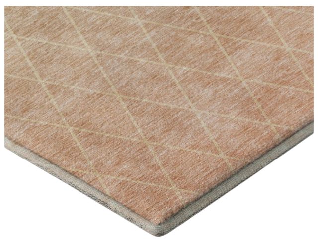 Dalyn™ Rug Company Lazio LZ2 Salmon Orange 5'x8' Area Rug-1