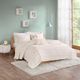 Olliix by Clean Urban Habitat Kids Callie Multi-Colored Twin Cotton Jacquard Pom Pom Coverlet Set-2