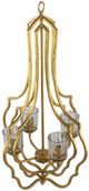 A & B Home Gold Nested Chandelier-4