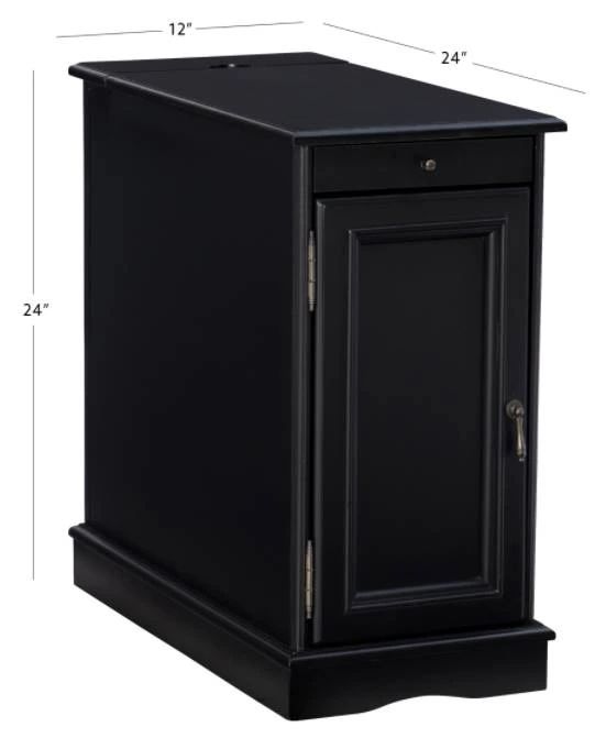 Powell® Barron Black Accent Table-2