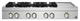 JennAir® RISE™ 48" Stainless Steel Gas Rangetop-0