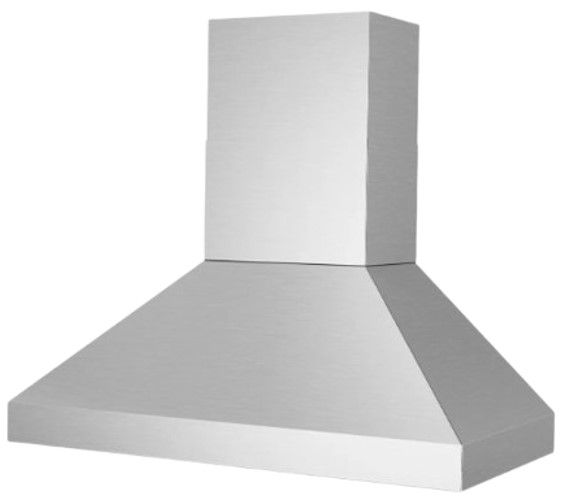 BlueStar® Pyramid 66" Stainless Steel Wall Mount Range Hood-0