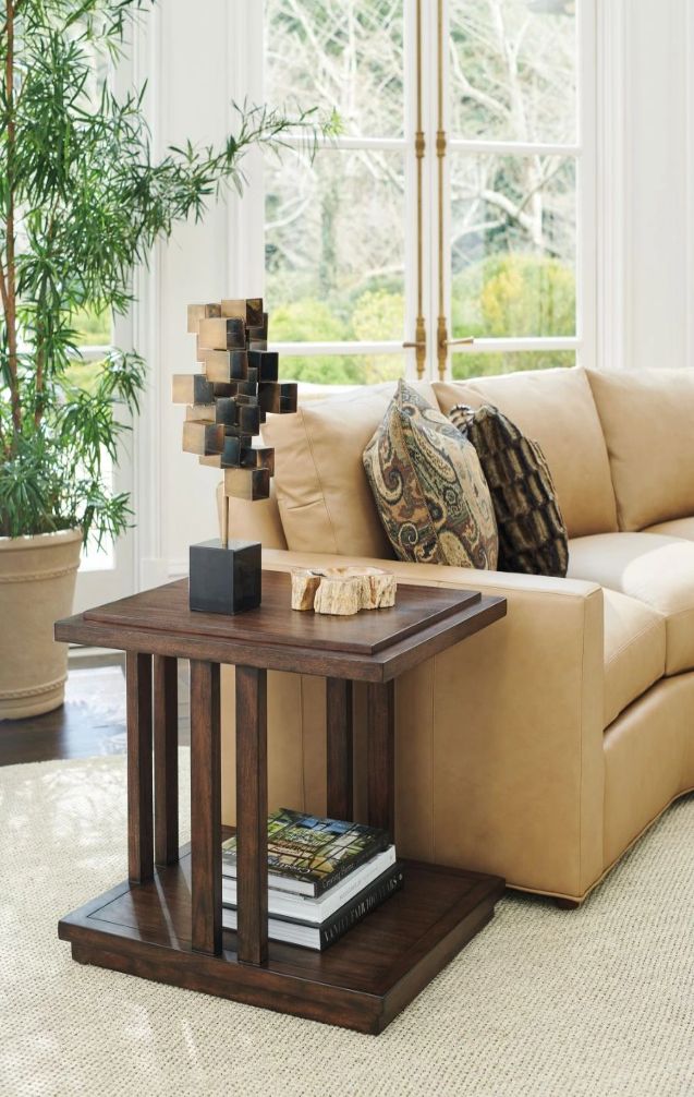 Lexington Home Silverado Alverado Brown End Table-1