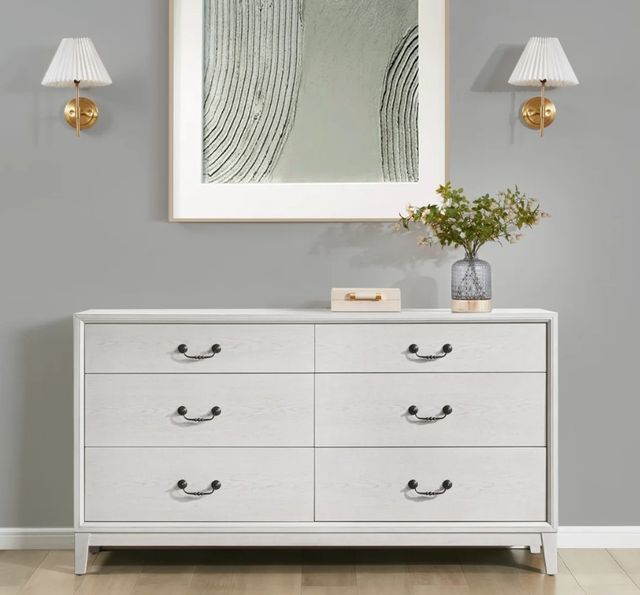 Flexsteel® Arlington Rustic White Dresser-1