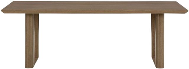 Signature Design by Ashley® Serene Bay Dark Brown Aluminum Outdoor Dining Table-1